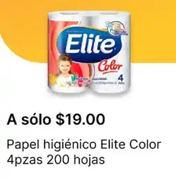 OXXO Elite color papel higiénico oferta