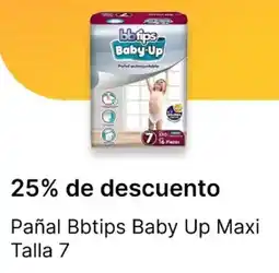 OXXO Bbtips baby up pañal maxi oferta