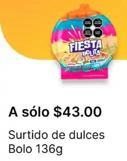 OXXO Fiesta bolta surtido de dulces bolo oferta