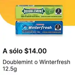 OXXO Doublemint o winterfresh oferta