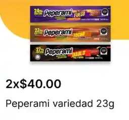 OXXO Peperami variedad oferta