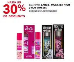 City Club En aromas barbie, monster high y hot wheels oferta