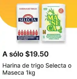 OXXO Selecta o maseca harina de trigo oferta