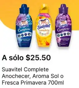 OXXO Suavitel complete anochecer, aroma sol o fresca primavera oferta
