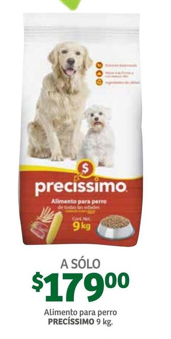 Soriana Híper Alimento para Perro Precíssimo 9kg oferta
