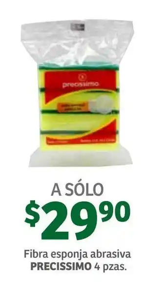 Fibra Esponja Abrasiva Precíssimo 4 pzas