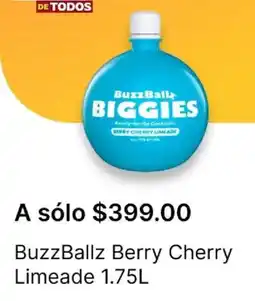 OXXO Buzzballz berry cherry limeade oferta