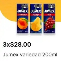 OXXO Jumex variedad oferta