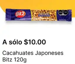 OXXO Bitz cacahuates japoneses oferta