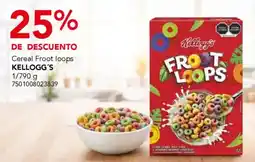 City Club Kellogg's cereal froot loops oferta