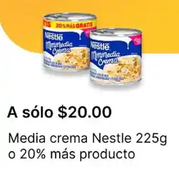 OXXO Nestlè media crema oferta