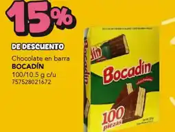 City Club Bocadin chocolate en barra oferta