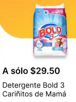 OXXO Bold 3 detergente cariñitos de mamá oferta