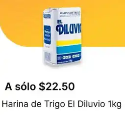 OXXO El diluvio harina de trigo oferta