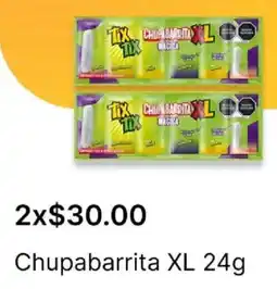 OXXO Chupabarrita xl oferta