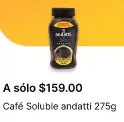 OXXO Soluble andatti café oferta