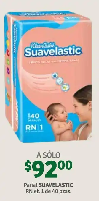 Pañal Suavelastic et1 40 pzas