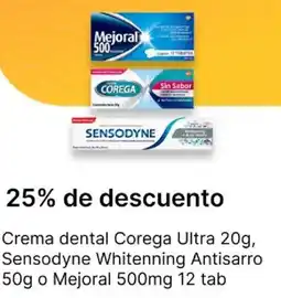 OXXO Corega crema dental ultra oferta