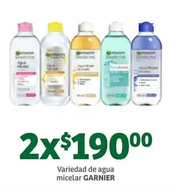 Soriana Híper Agua Micelar Garnier x2 oferta