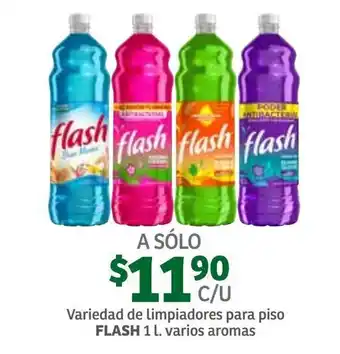 Soriana Híper Limpiadores para Piso Flash 1L oferta