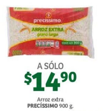 Soriana Mercado Arroz Extra Precíssimo 900g oferta