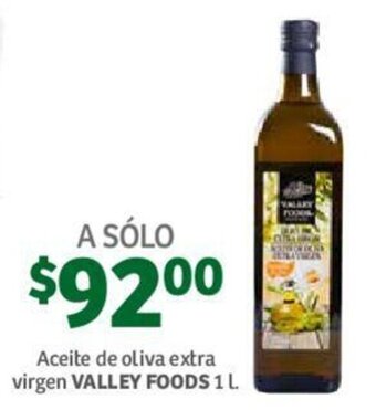 Aceite de Oliva Extra Virgen Valley Foods 1L