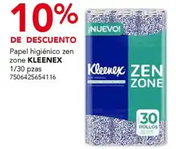 City Club Kleenex papel higiénico zen zone oferta