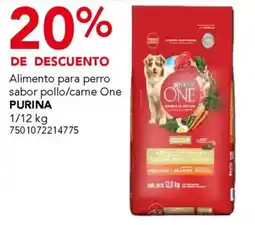 City Club Purina One alimento para perro oferta