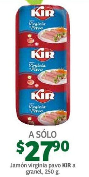 Jamón Virginia Pavo Kir 250g