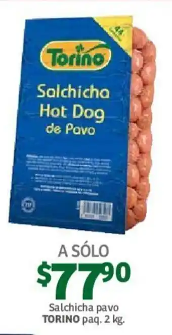 Salchicha Pavo Torino 2kg