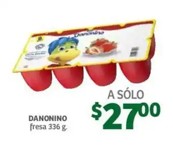 Soriana Mercado Danonino Fresa 336g oferta