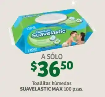 Soriana Mercado Toallitas Húmedas Suavelastic Max 100 pzas oferta