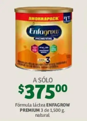 Soriana Mercado Fórmula Láctea Premium Enfagro 3 1,500g oferta