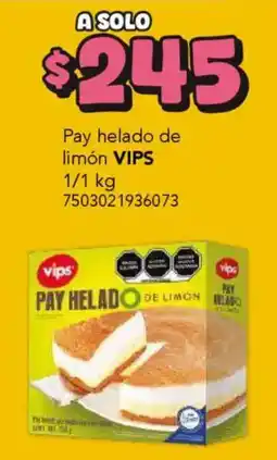 City Club Vips pay helado de limon oferta
