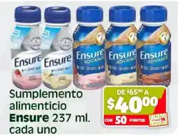 Soriana Híper Ensure sumplemento alimenticio oferta