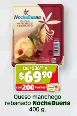 Soriana Híper Nochebuena queso manchego rebanado oferta