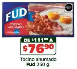 Soriana Híper Fud tocino ahumado oferta