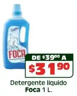 Soriana Híper Foca detergente líquido oferta