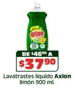 Soriana Híper Axion lavatrastes líquido limón oferta