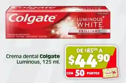 Soriana Híper Colgate crema dental luminous oferta