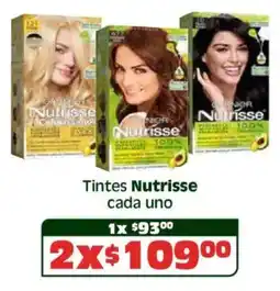 Soriana Híper Nutrisse tintes oferta