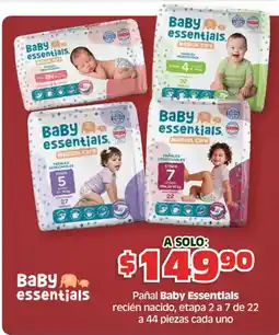 Soriana Híper Baby essentials pañal recién nacido, etapa oferta