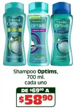 Soriana Híper Optims shampoo oferta