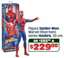 Soriana Híper Spider-man figura marvel titan hero series hasbro oferta
