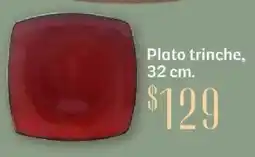 Soriana Híper Plato trinche oferta