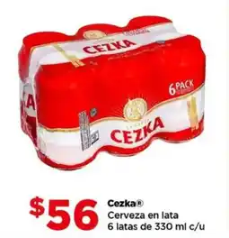 Bodega Aurrerá Cezka cerveza oferta