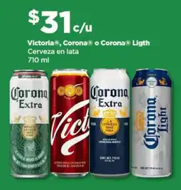 Bodega Aurrerá Victoria, Corona o Corona Light cerveza oferta