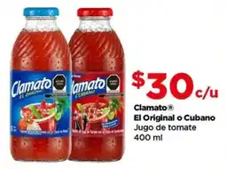 Bodega Aurrerá Clamato El Original o Cubano jugo de tomate oferta