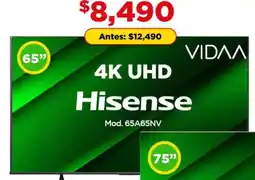 Bodega Aurrerá Hisense 4K UHD TV 65" oferta