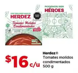 Bodega Aurrerá Herdez tomates molidos condimentos oferta